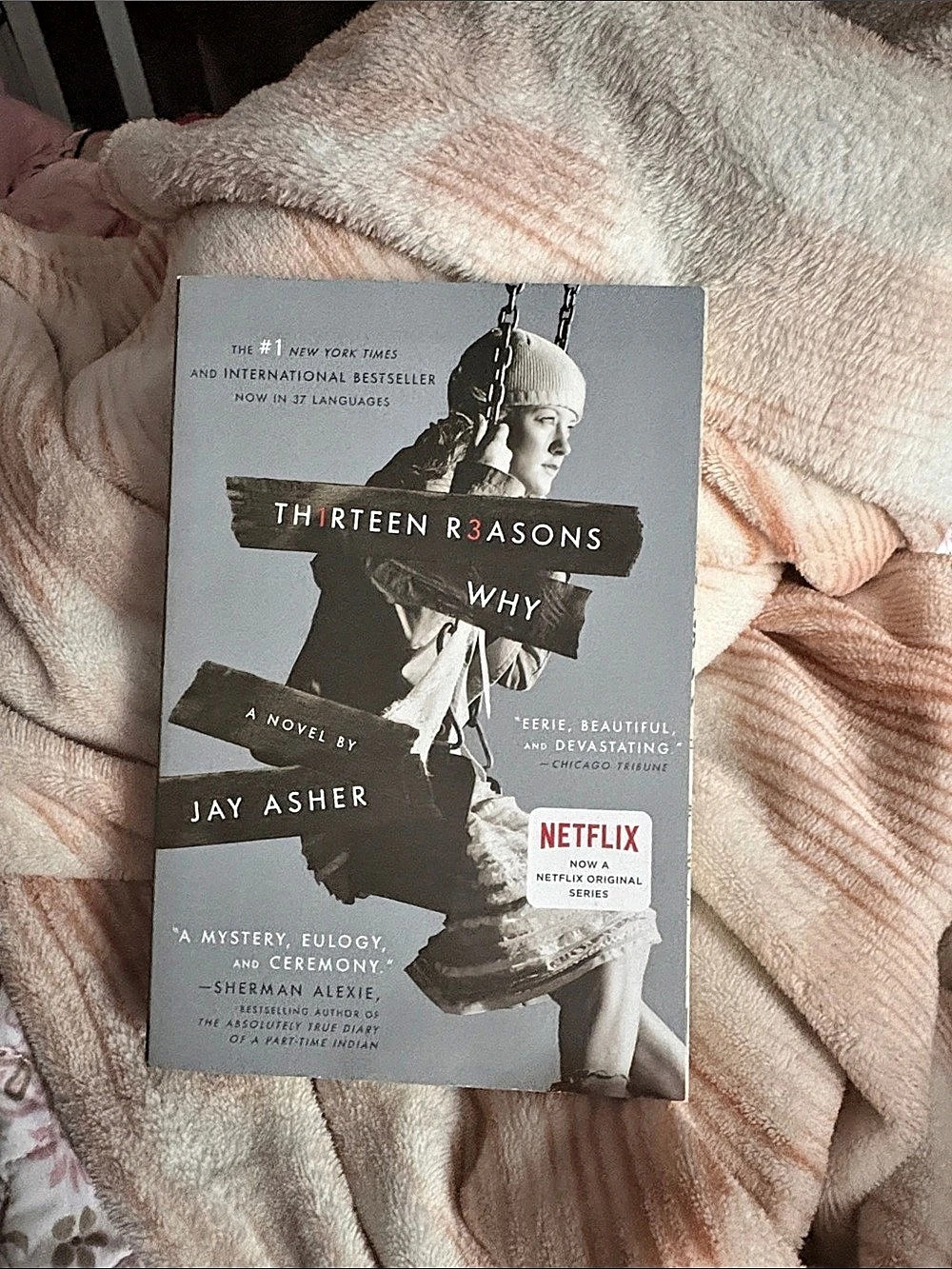 Thirteen Reasons Why Novel Gray & Black